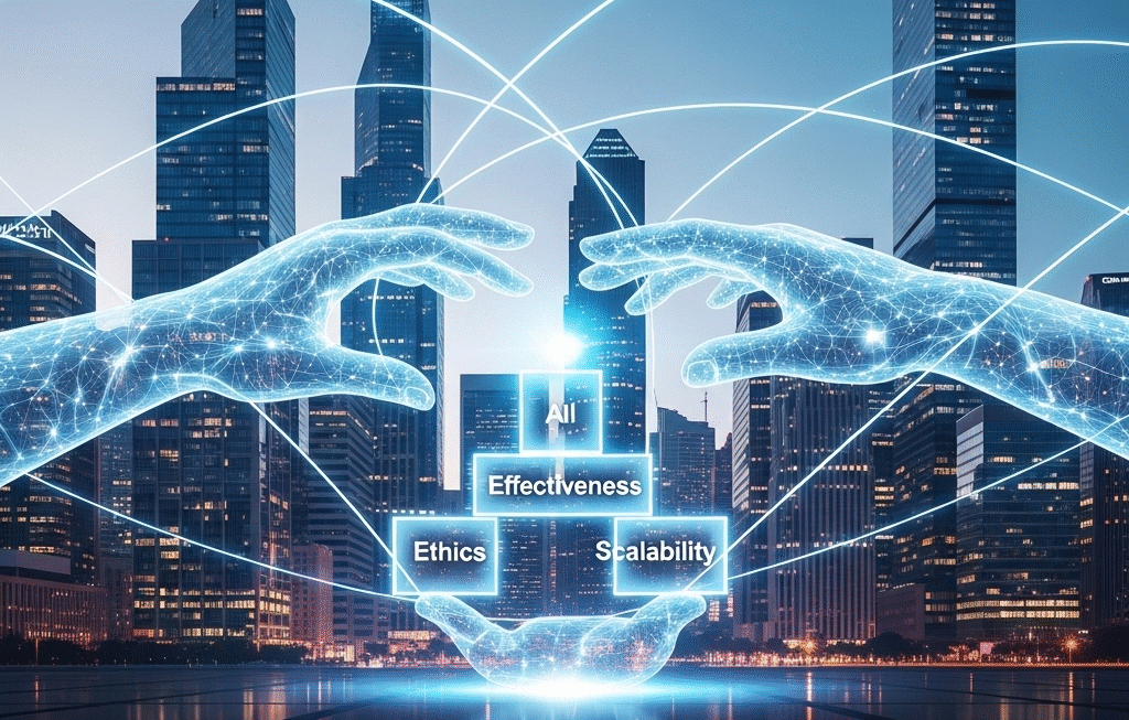 With AI adoption soaring, especially generative AI, businesses must prioritize ethical, effective, and scalable implementation strategies to truly harness its power and achieve sustainable growth.