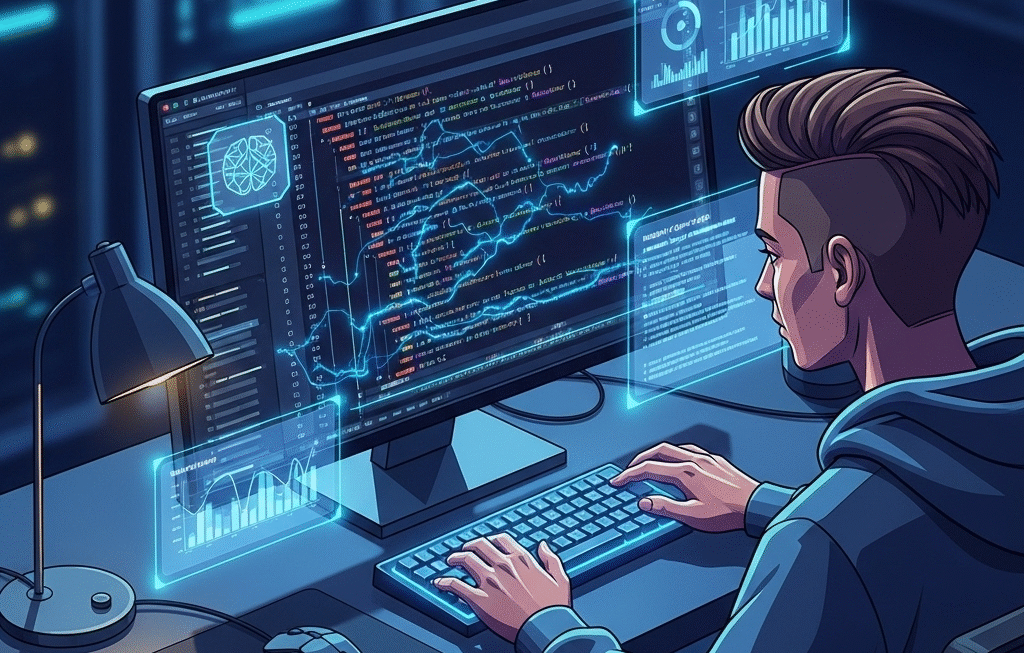 Discover how AI is transforming code editors, enabling developers to generate, refactor, debug code, and interact naturally, significantly boosting productivity and innovation.