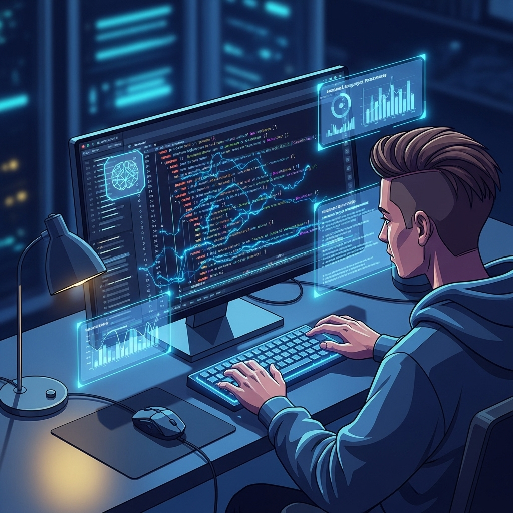 Discover how AI is transforming code editors, enabling developers to generate, refactor, debug code, and interact naturally, significantly boosting productivity and innovation.